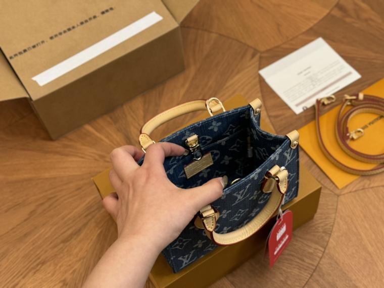 LV MINI Denim Onthego handbag