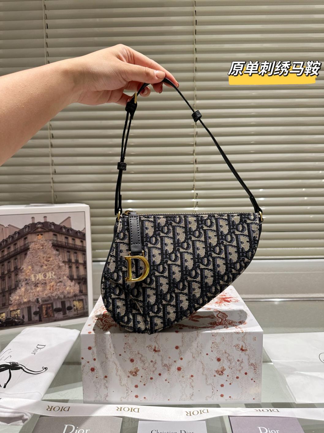 Dior saddle bag 134196