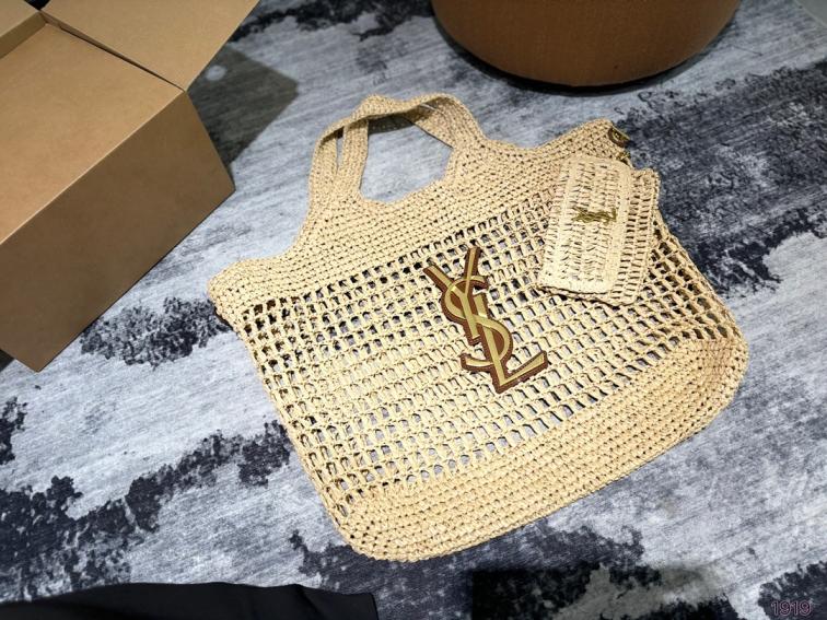 YSL Large Wave tote handbag
