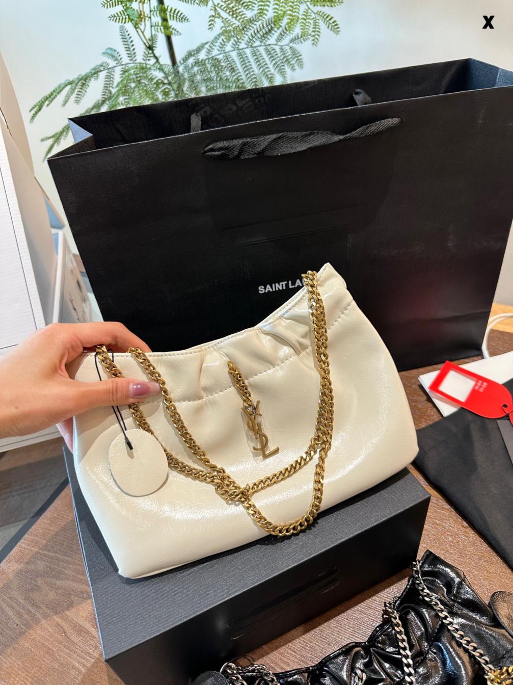 YSL Hobo leather handbag