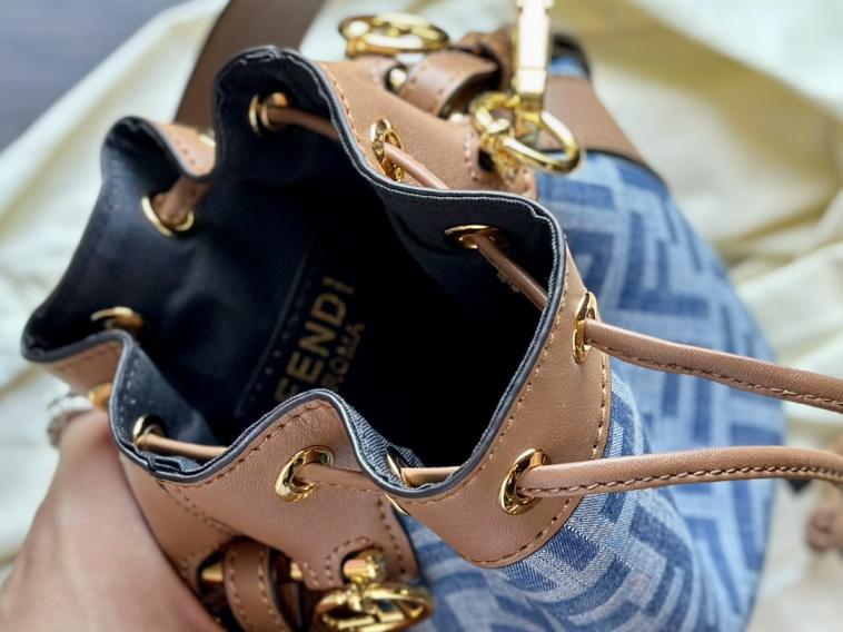 Fendi Mon Tresor denim handbag