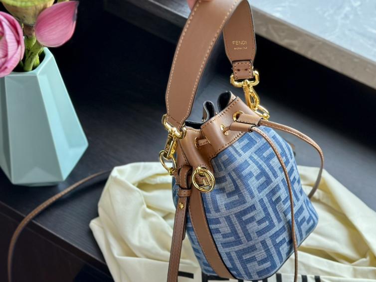 Fendi Mon Tresor denim handbag