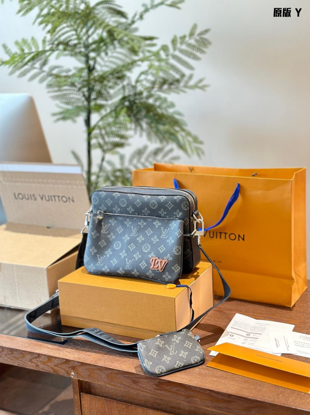 LV M46340 Pochette Trio BAG 3in1 set