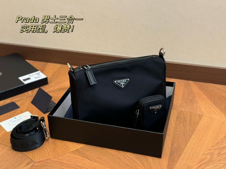 Prada men bag 2 in 1