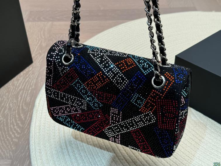 Chanel CF crystal handbag