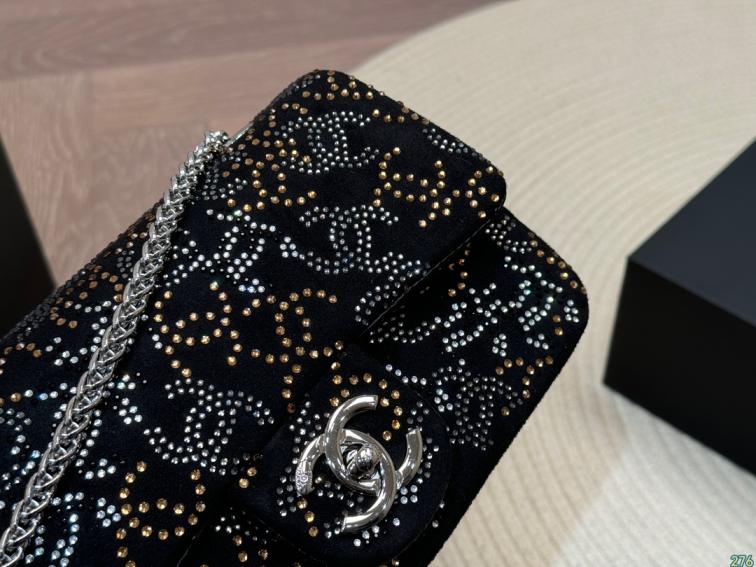 Chanel CF crystal handbag