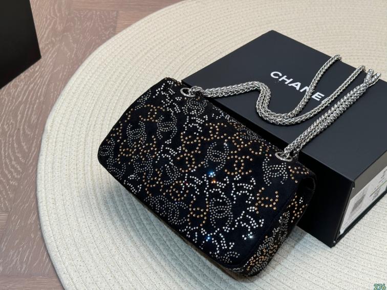 Chanel CF crystal handbag