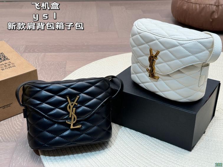 YSL cowskin leather BOX Bag