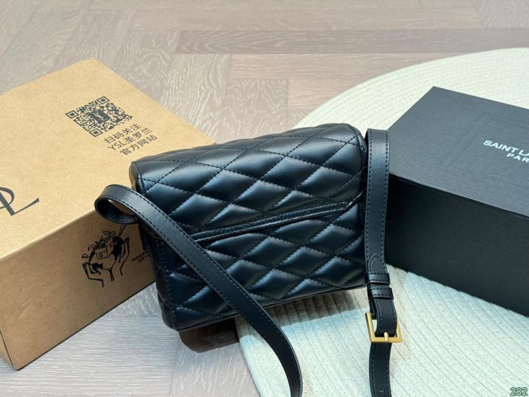 YSL cowskin leather BOX Bag