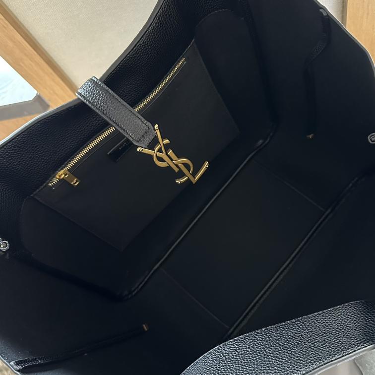 YSL Cowskin leather handbag 134887