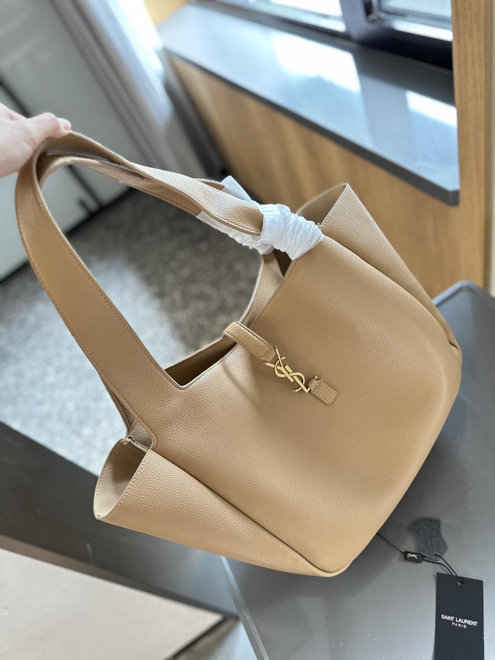 YSL Cowskin leather handbag 134887