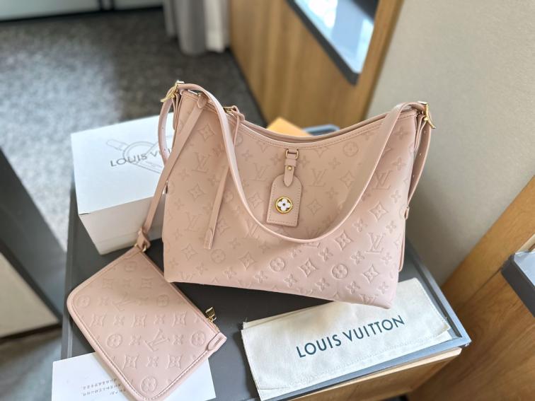 LV Carryall louisvuitton pink handbag