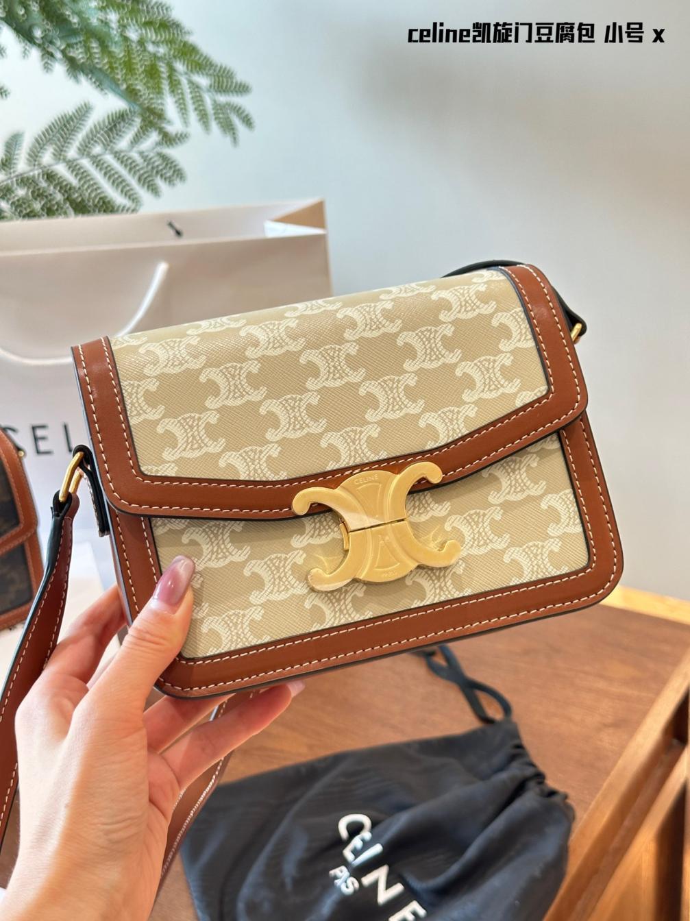 Celine cowskin TRIOMPHE bag