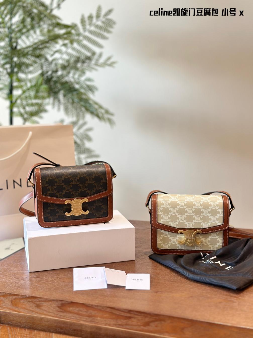 Celine cowskin TRIOMPHE bag