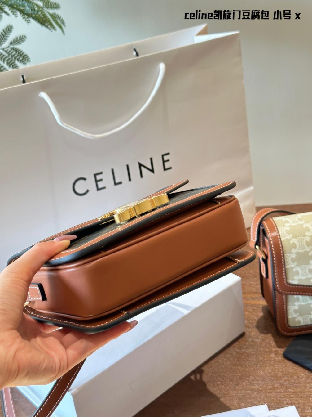 Celine cowskin TRIOMPHE bag
