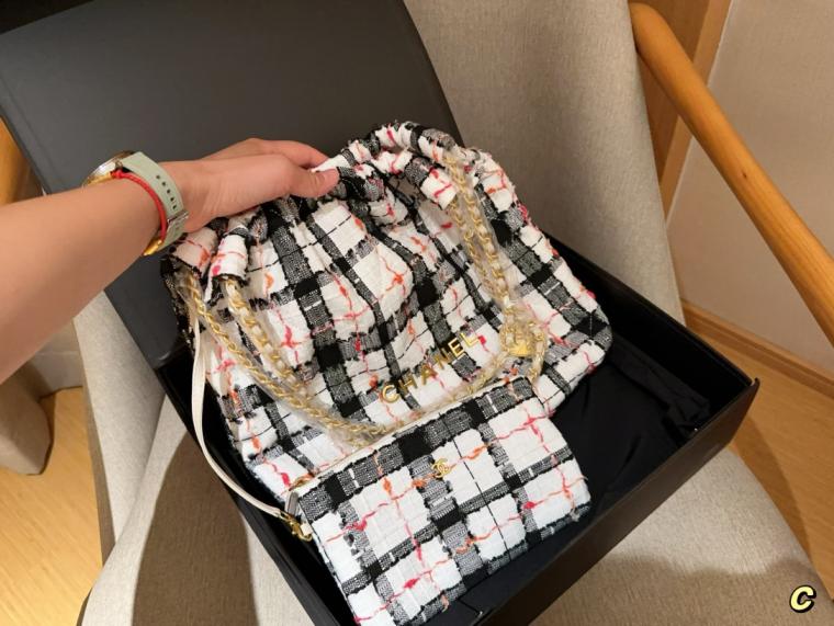 Chanel Wool knitting 22bag