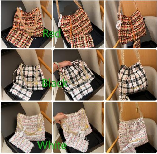 Chanel Wool knitting 22bag