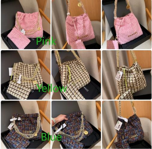 Chanel Wool knitting 22bag