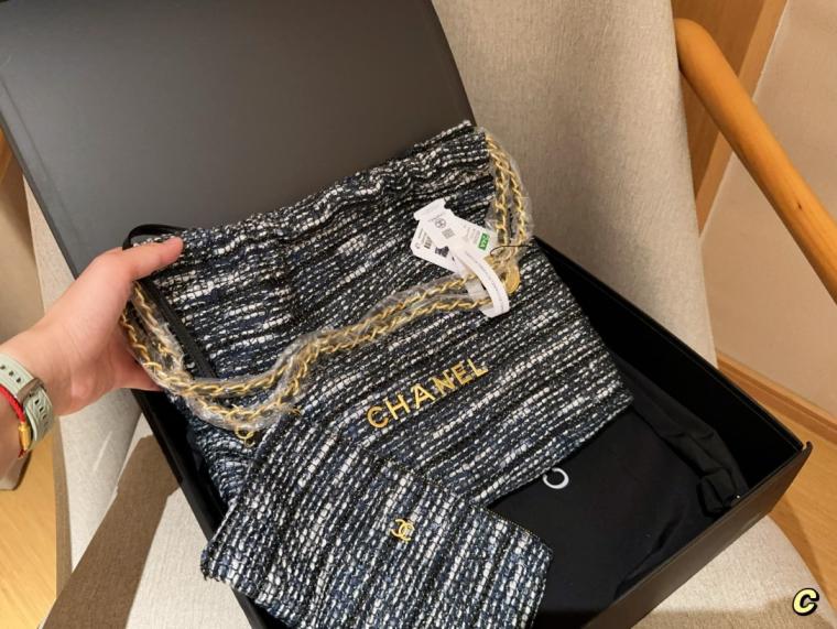 Chanel Wool knitting 22bag