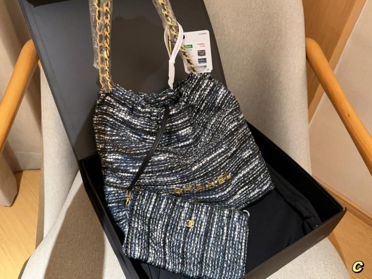 Chanel Wool knitting 22bag