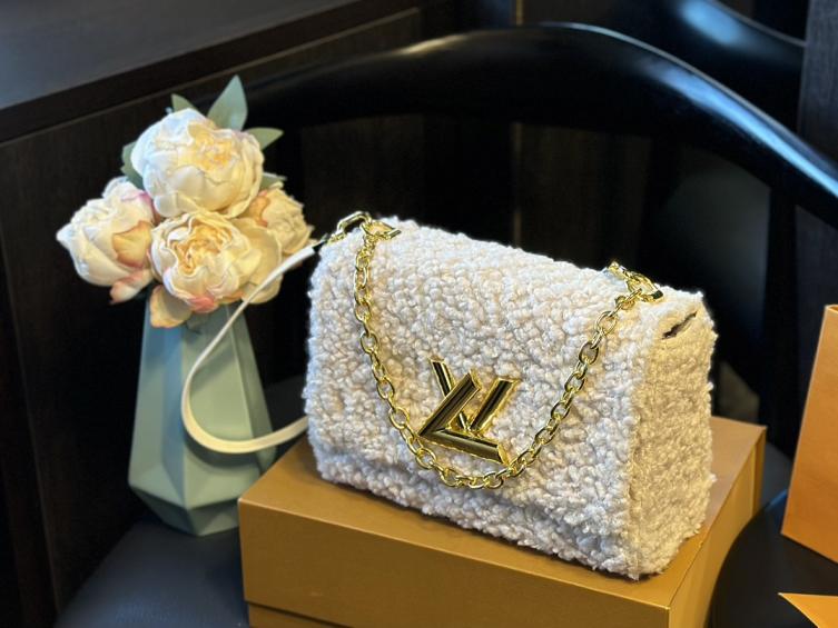 LV Twist Lambswool bag