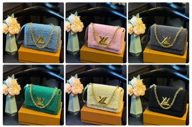 LV Twist Lambswool bag