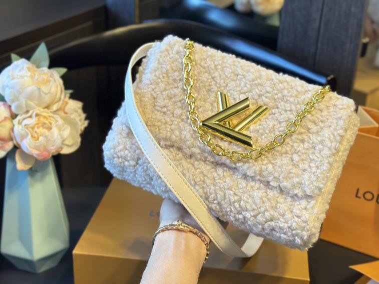 LV Twist Lambswool bag