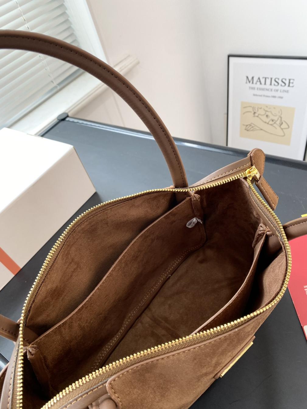 Prada Hobo suede soft handbag