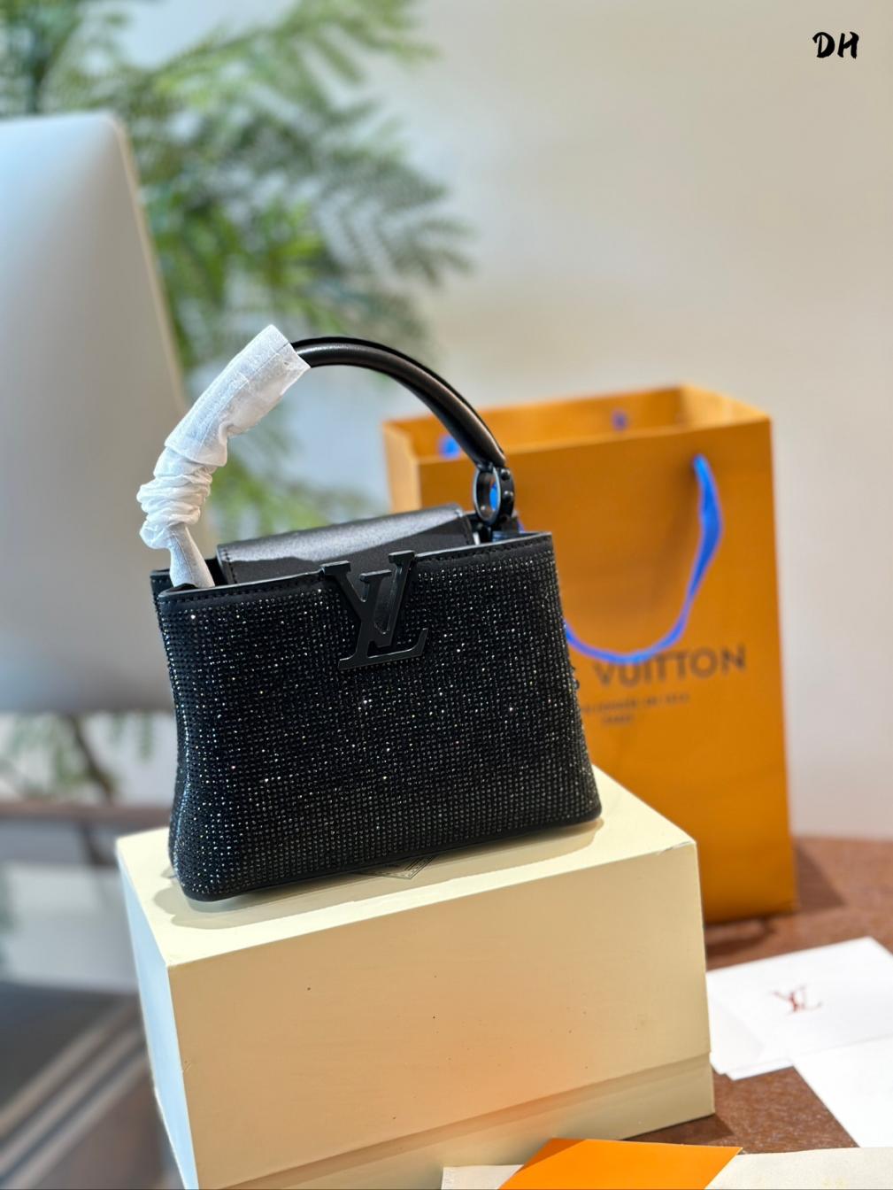 LV Full diamond Capucines handbag 135308