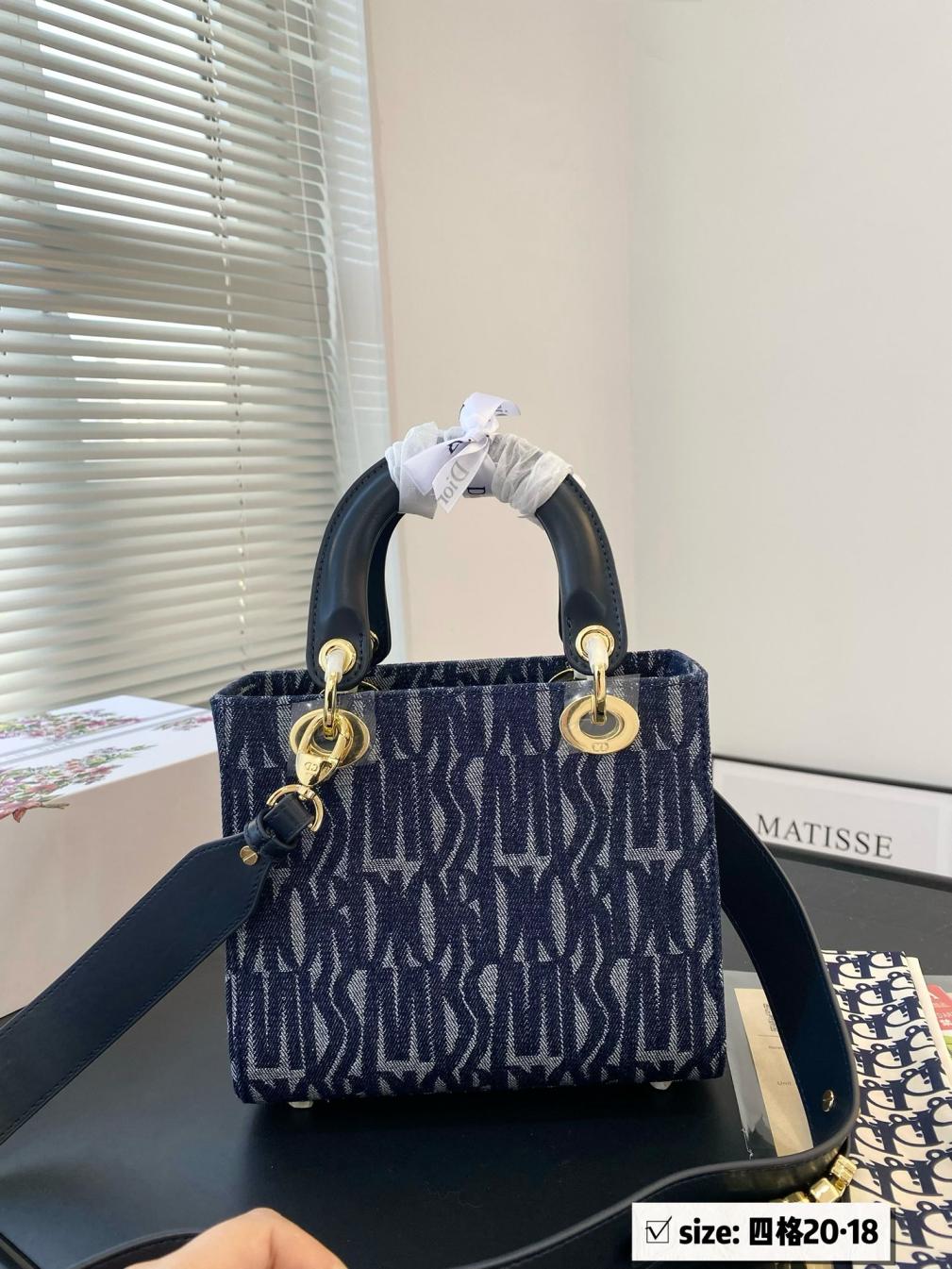 Dior lady classic handbag 135408