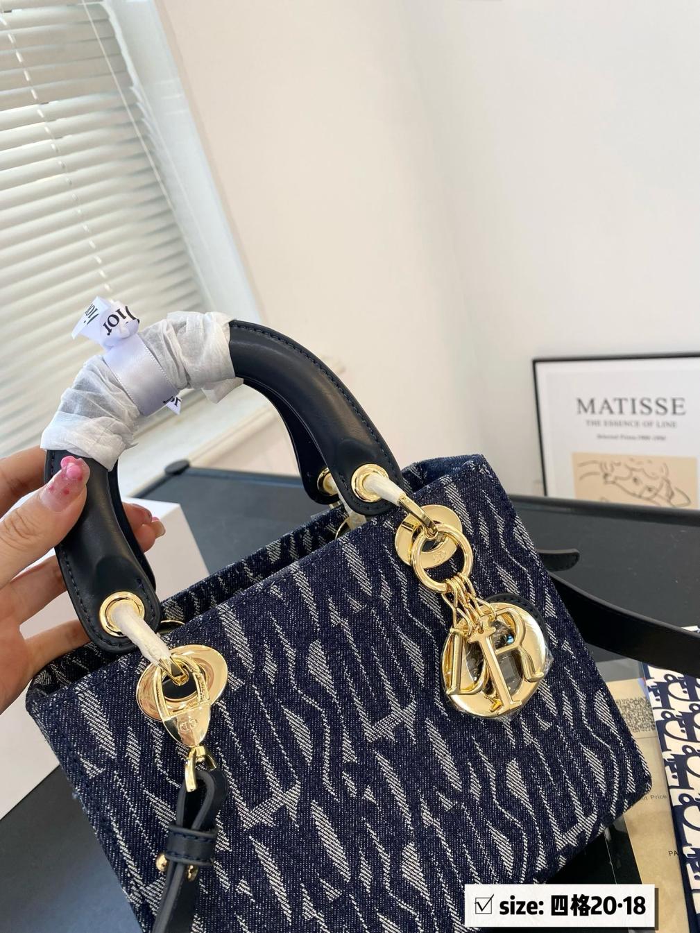 Dior lady classic handbag 135408