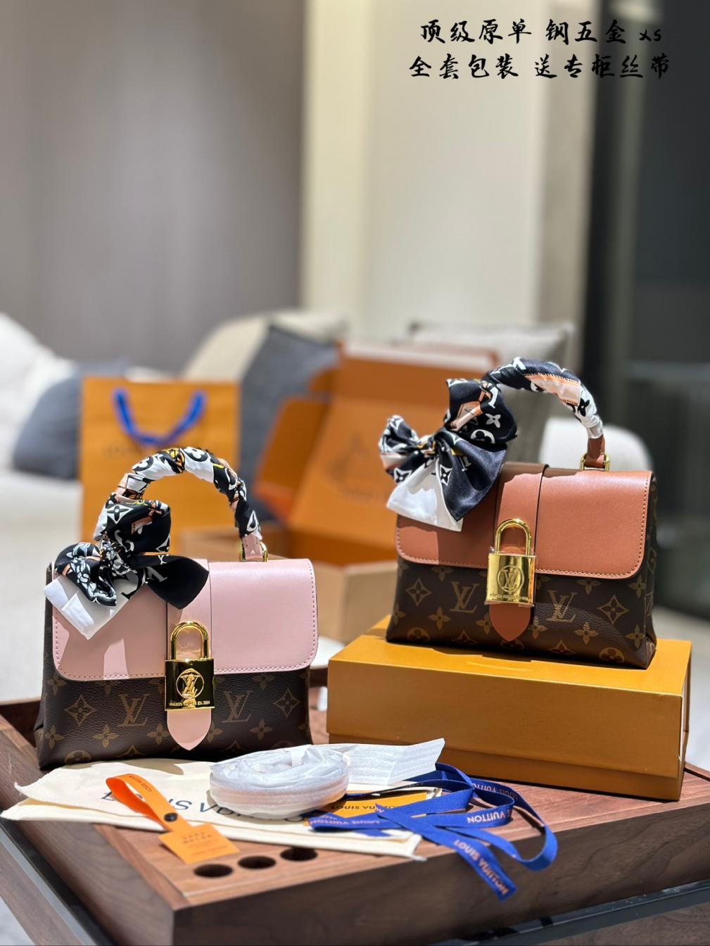LV Monogram locky handbag 135401