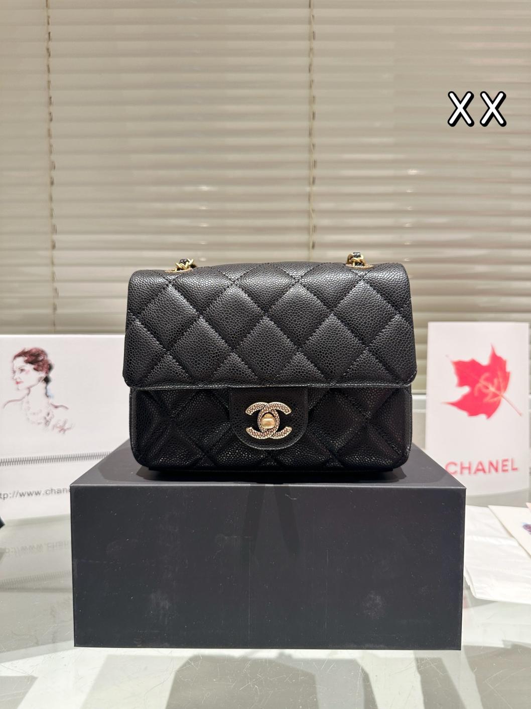 Chanel lambskin CF Bag
