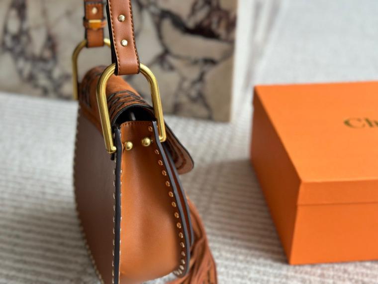 Chloe cowskin leather bag