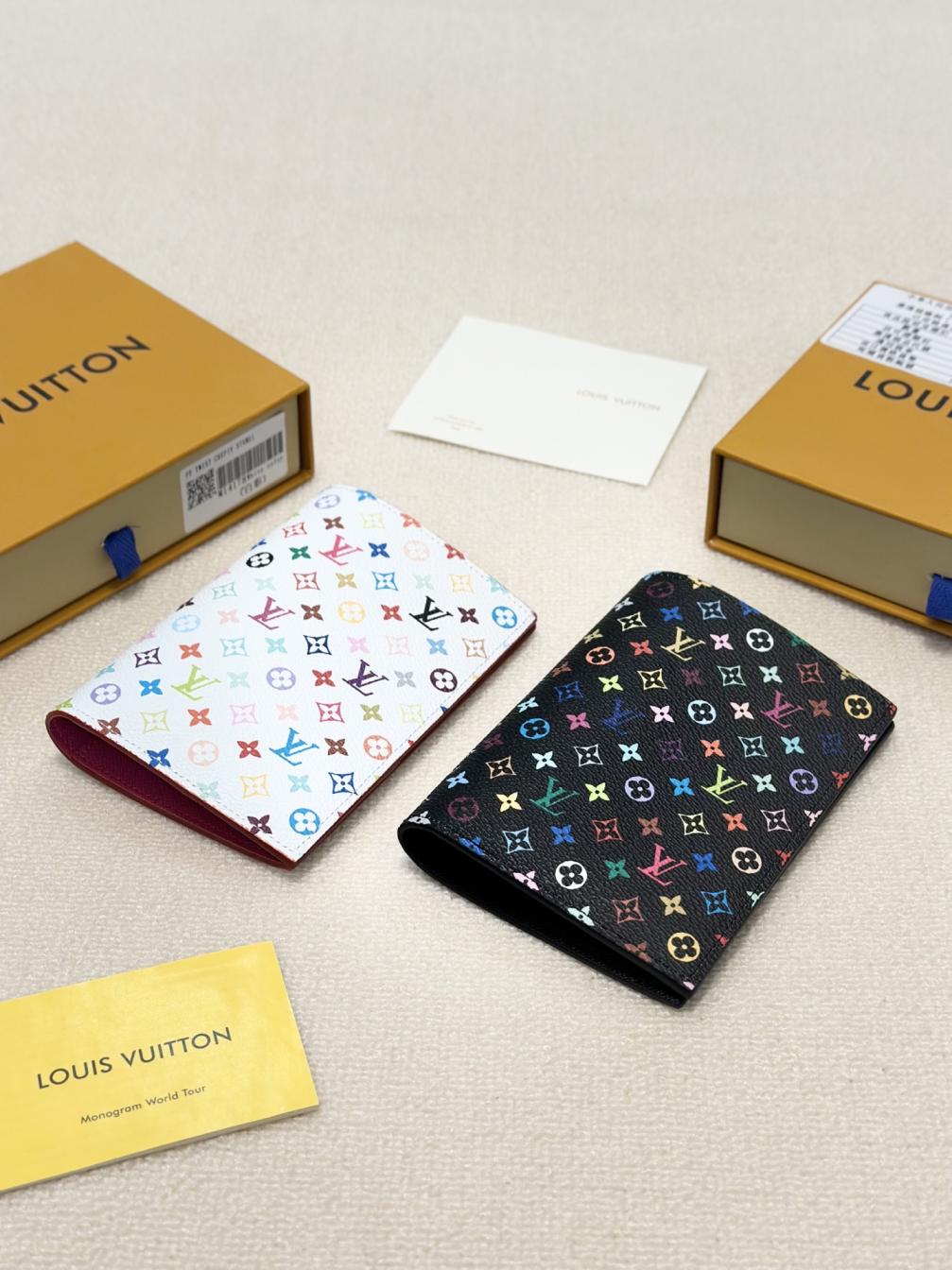LV Monogram Passport folder