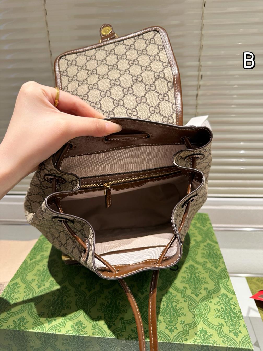 Gucci vintage classic backpack 135802