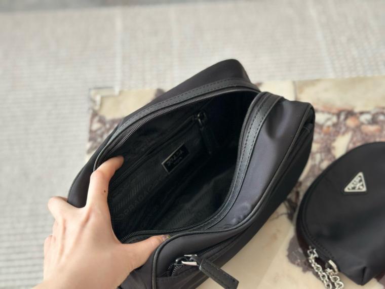 Prada nylon cosmetic bag
