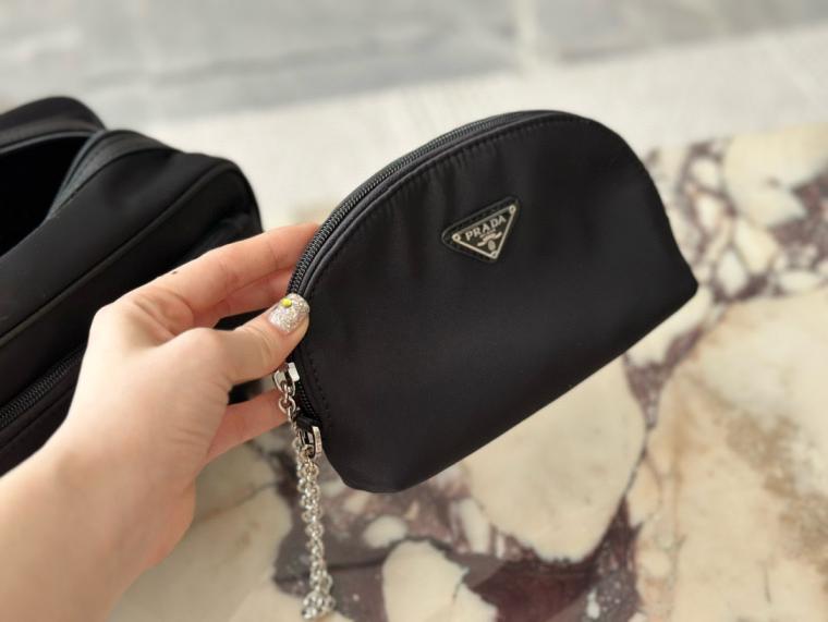 Prada nylon cosmetic bag