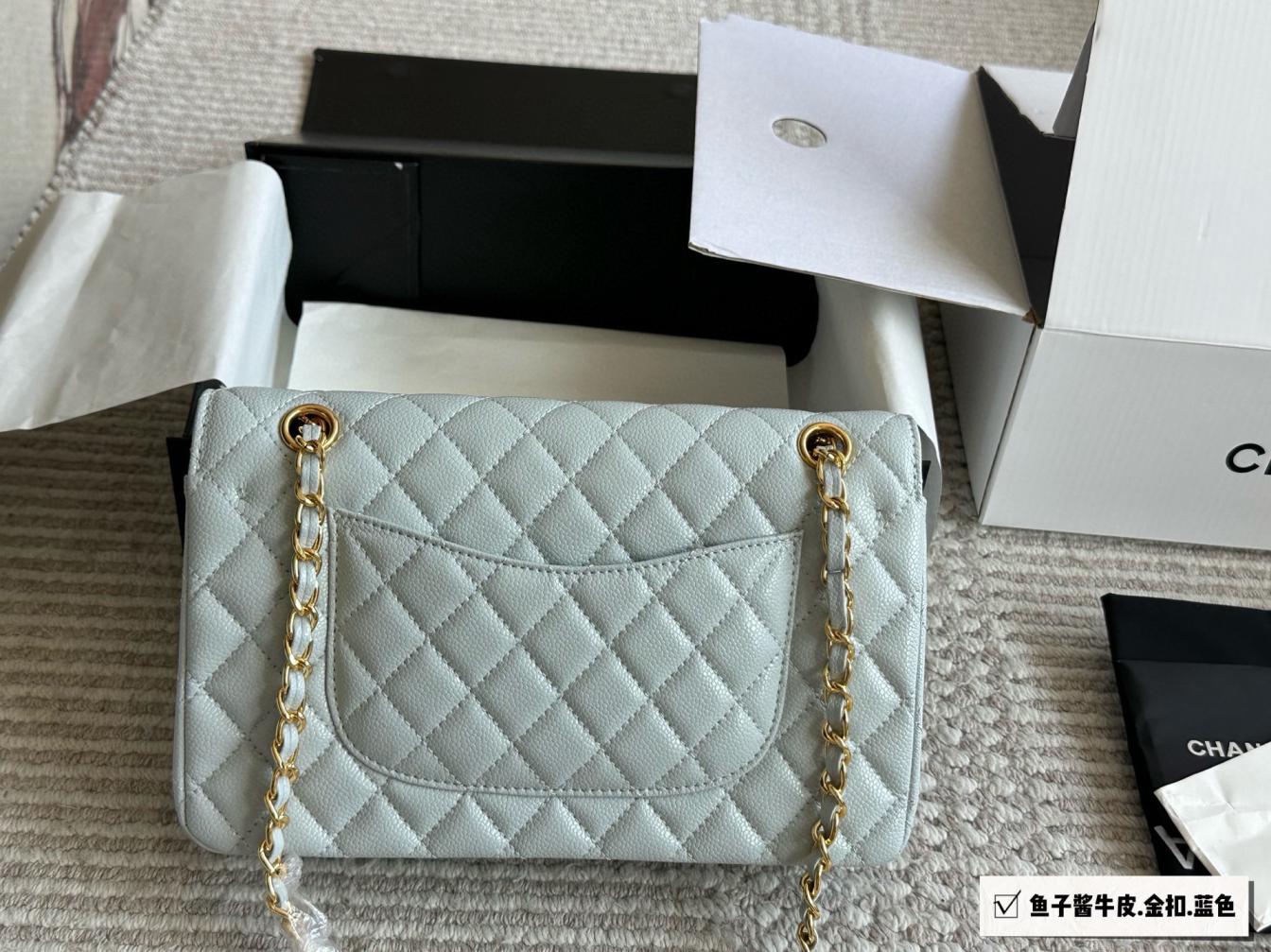 Chanel Cowskin CF Hand bag 135924
