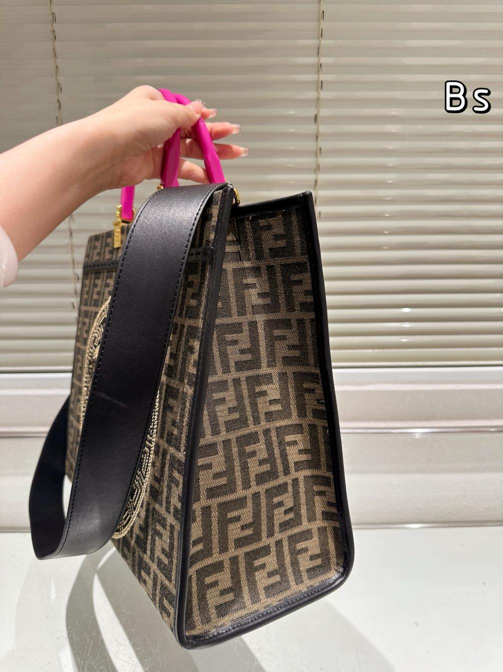 Fendi Versace peekabo tote bag 135941