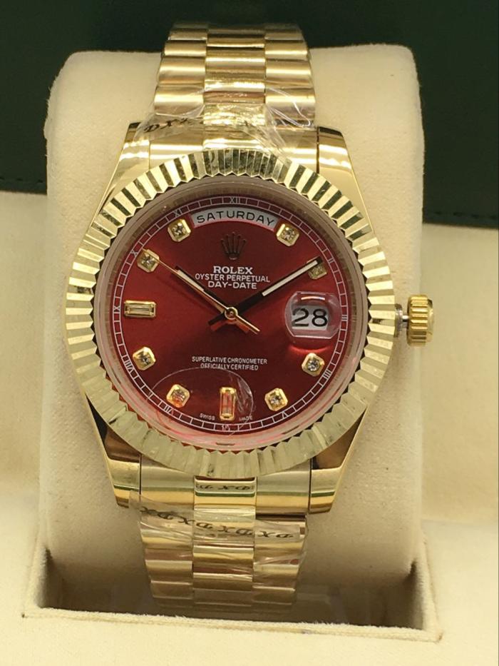 AAA rolex Datejust 69 nail for men and women red dial