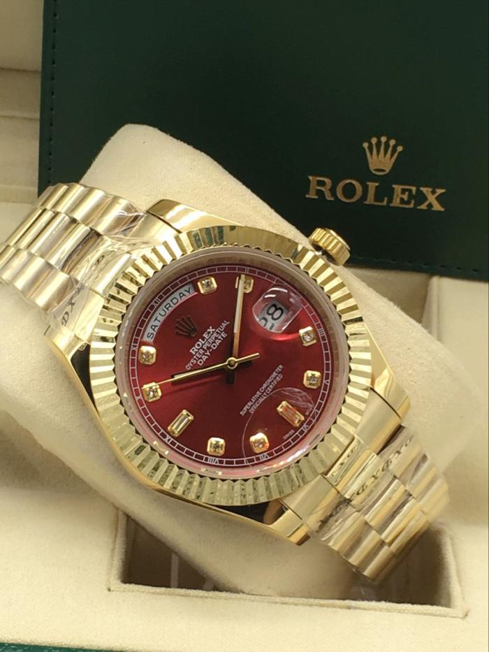 AAA rolex Datejust 69 nail for men and women red dial