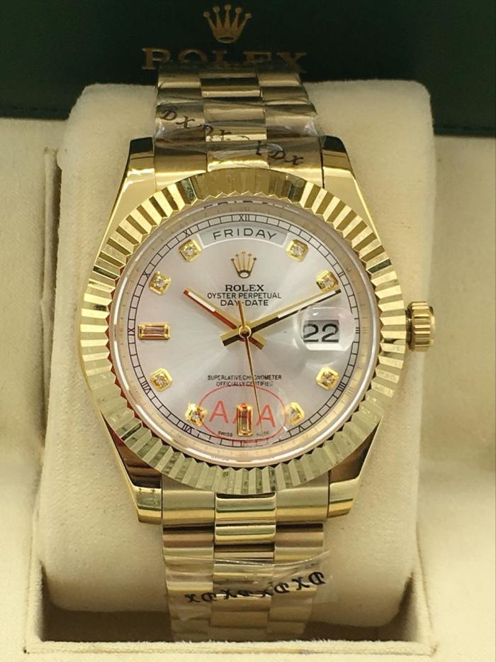 AAA rolex Datejust 69 nail for men and women silver dial