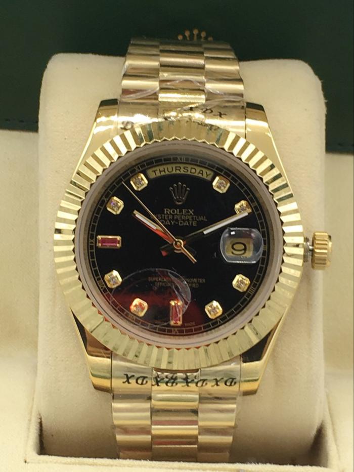 AAA rolex Datejust 69 nail for men and women black dial