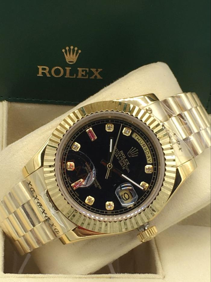 AAA rolex Datejust 69 nail for men and women black dial