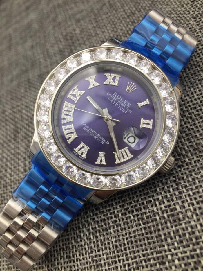 AAA rolex Datejust watch for men with diamonds