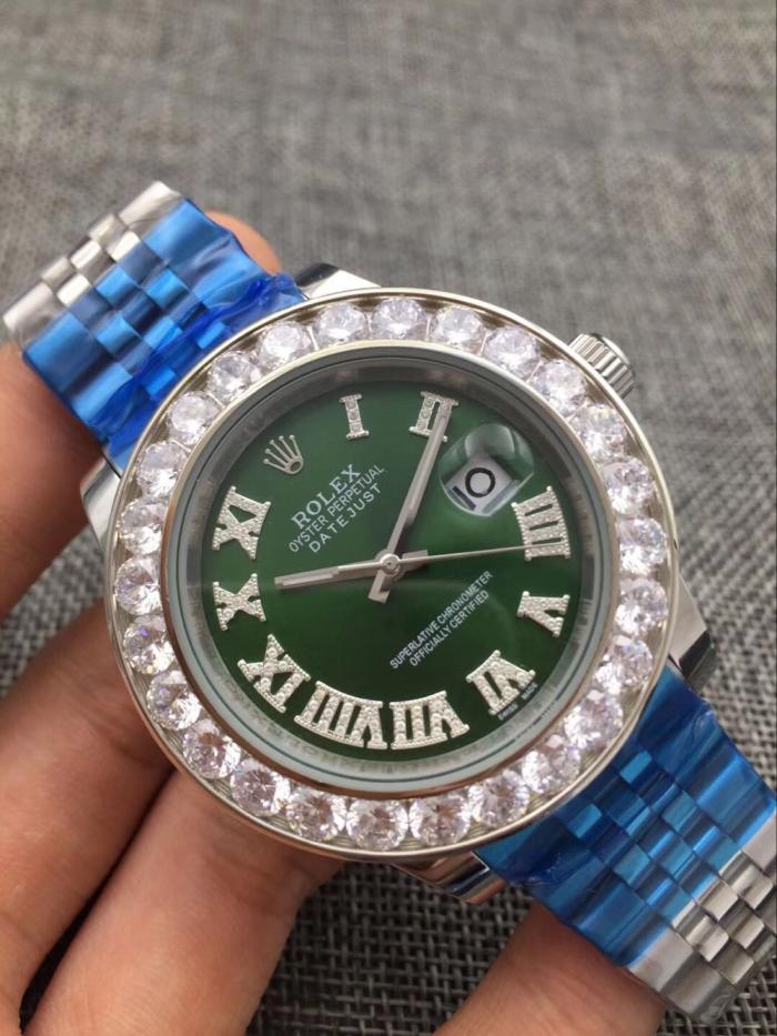AAA rolex Datejust watch for men with diamonds