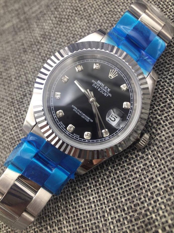 AAA rolex dial with diamonds datejust for men with Sapphire crystal