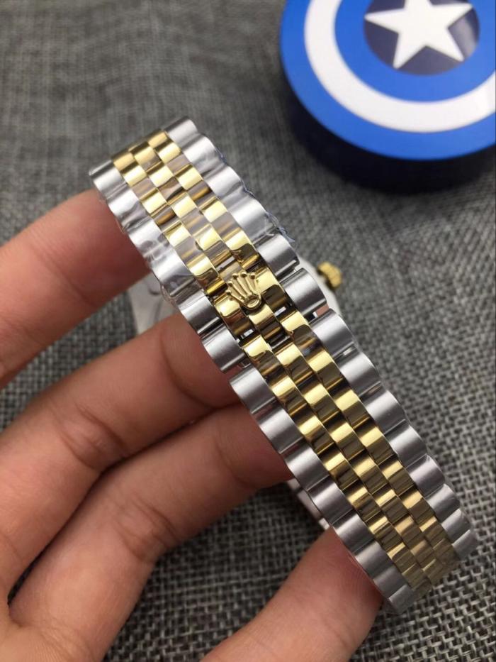 AAA rolex gold color face datejust for men with Sapphire crystal