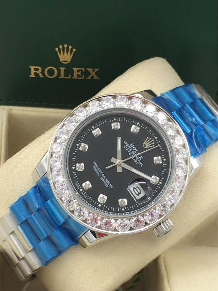 AAA rolex datejust for men with Sapphire crystal with diamonds
